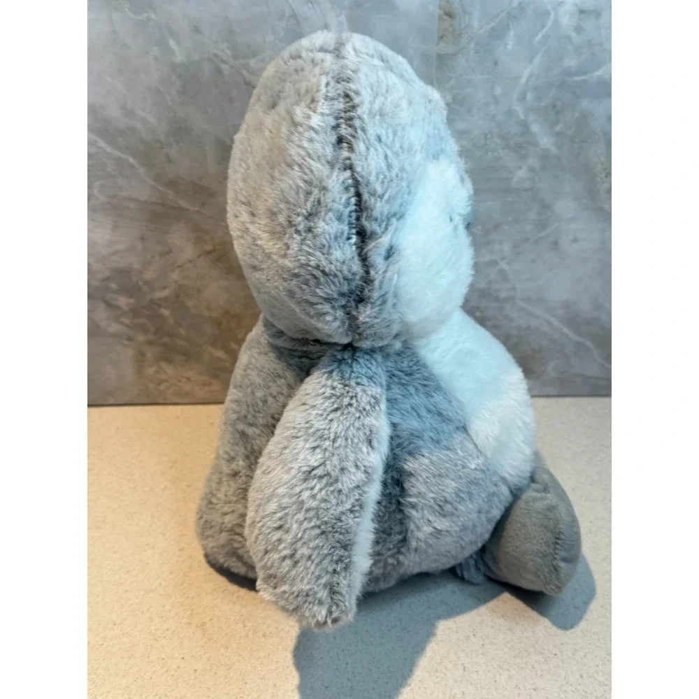Gray White Baby Penguin Plush Toy Stuffed Animal Soft Cuddly Gift 12
